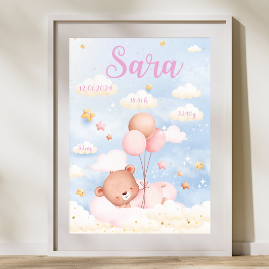 poklon u rodilište za mamu i bebu personalizirani poster poklon okvir za rođenje dostava u rodilište najmlađe unikat personalizirano po tvojim željama ideje za krštenje babinje