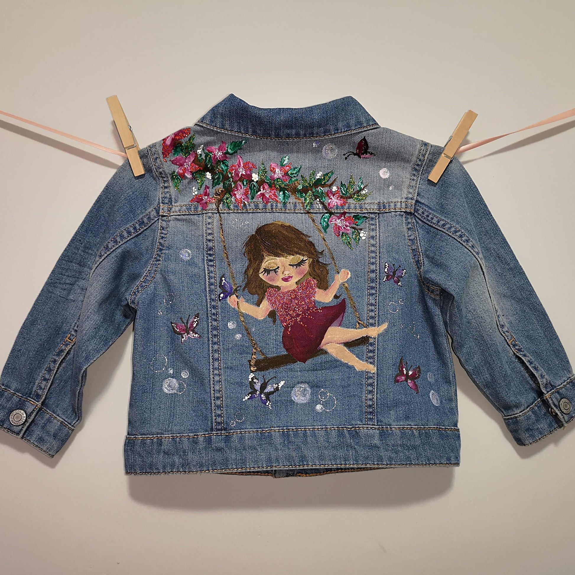 Personalizirani pokloni za djecu, personalizirani pokloni za bebe, jakne za djecu, jakne za djevojčice, personalizirana jakna, oslikana jakna personalizirani pokloni za djevojčice, unikatni pokloni za djecu