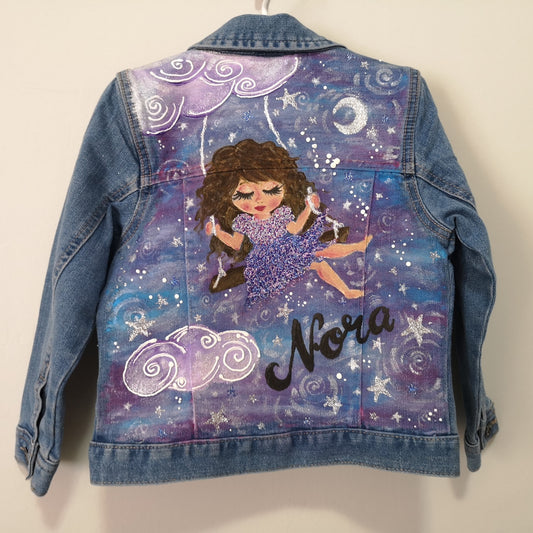 Personalizirani pokloni za djecu, personalizirani pokloni za bebe, jakne za djecu, jakne za djevojčice, personalizirana jakna, oslikana jakna personalizirani pokloni za djevojčice, unikatni pokloni za djecu