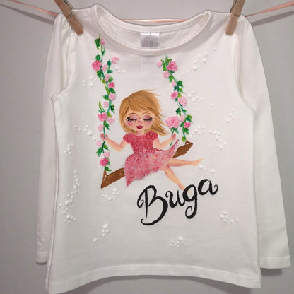 personalizirani pokloni za djecu, ručno oslikana personalizirana dječja majica unikat unikatni pokloni za djecu, personalizirani poklon za bebe, majica s motivom po želji, pokloni za djevojčice i dječake, personalizirani pokloni za bebe, personalizirani pokloni za djecu