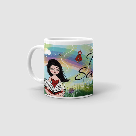 personalizirana šalica, poklon za djecu, žene, suprugu, šalica s printom po želji, vila, poklon šalica za rođendan