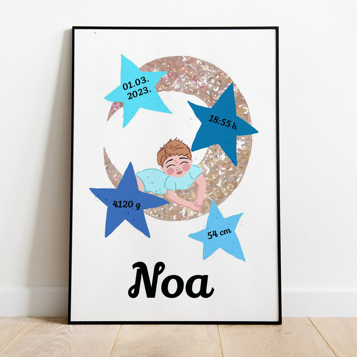 personalizirani poster za rođenje