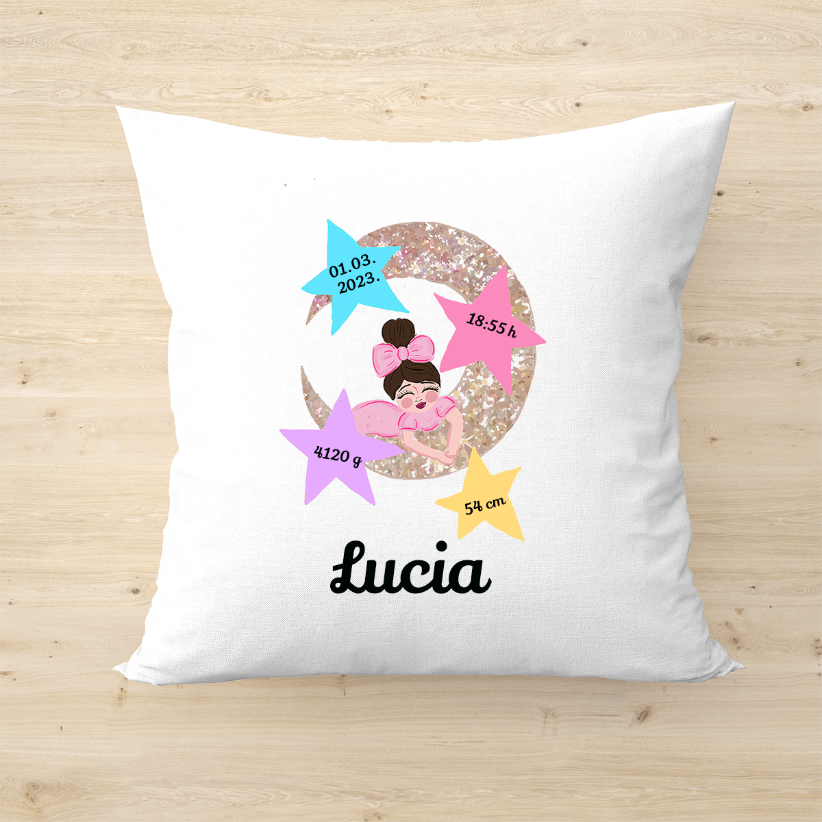 poklon za rođenje, poklon u rodilište, personalizirana jastučnica za bebe personalizirani pokloni unikat bebe djeca rođenje krštenje babinje pokloni za bebe personalizirani pokloni za djecu, personalizirani pokloni za bebe