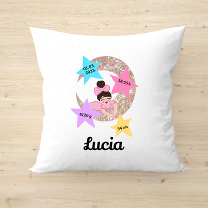poklon za rođenje, poklon u rodilište, personalizirana jastučnica za bebe personalizirani pokloni unikat bebe djeca rođenje krštenje babinje pokloni za bebe personalizirani pokloni za djecu, personalizirani pokloni za bebe