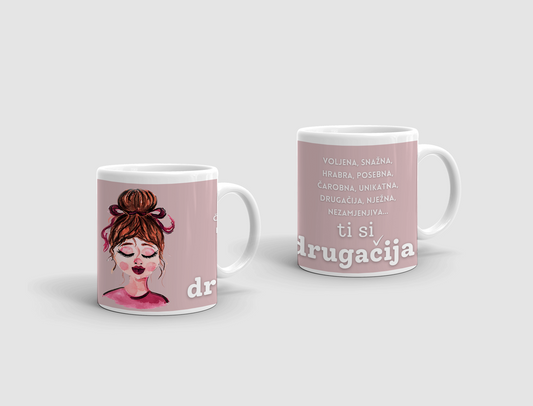 šalica za dan žena, poklon za dan žena, dan žena, ideje za poklone za dan žena. šalice s printom, šalice s natpisom.