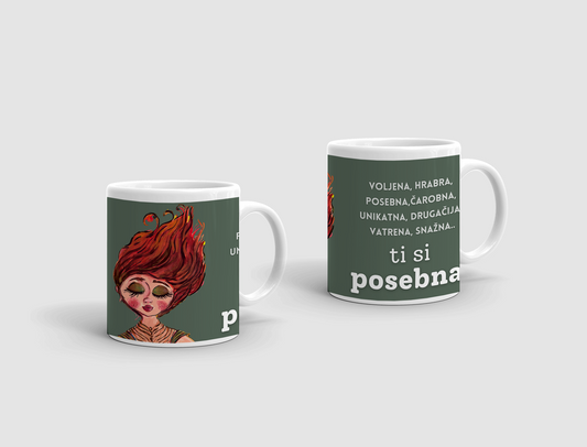 šalica za dan žena, poklon za dan žena, dan žena, ideje za poklone za dan žena. šalice s printom, šalice s natpisom.