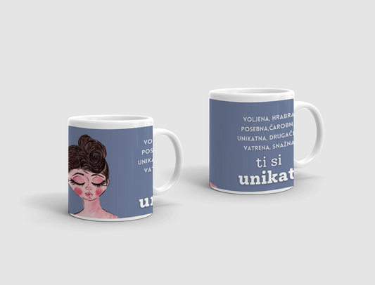 šalica za dan žena, poklon za dan žena, dan žena, ideje za poklone za dan žena. šalice s printom, šalice s natpisom.