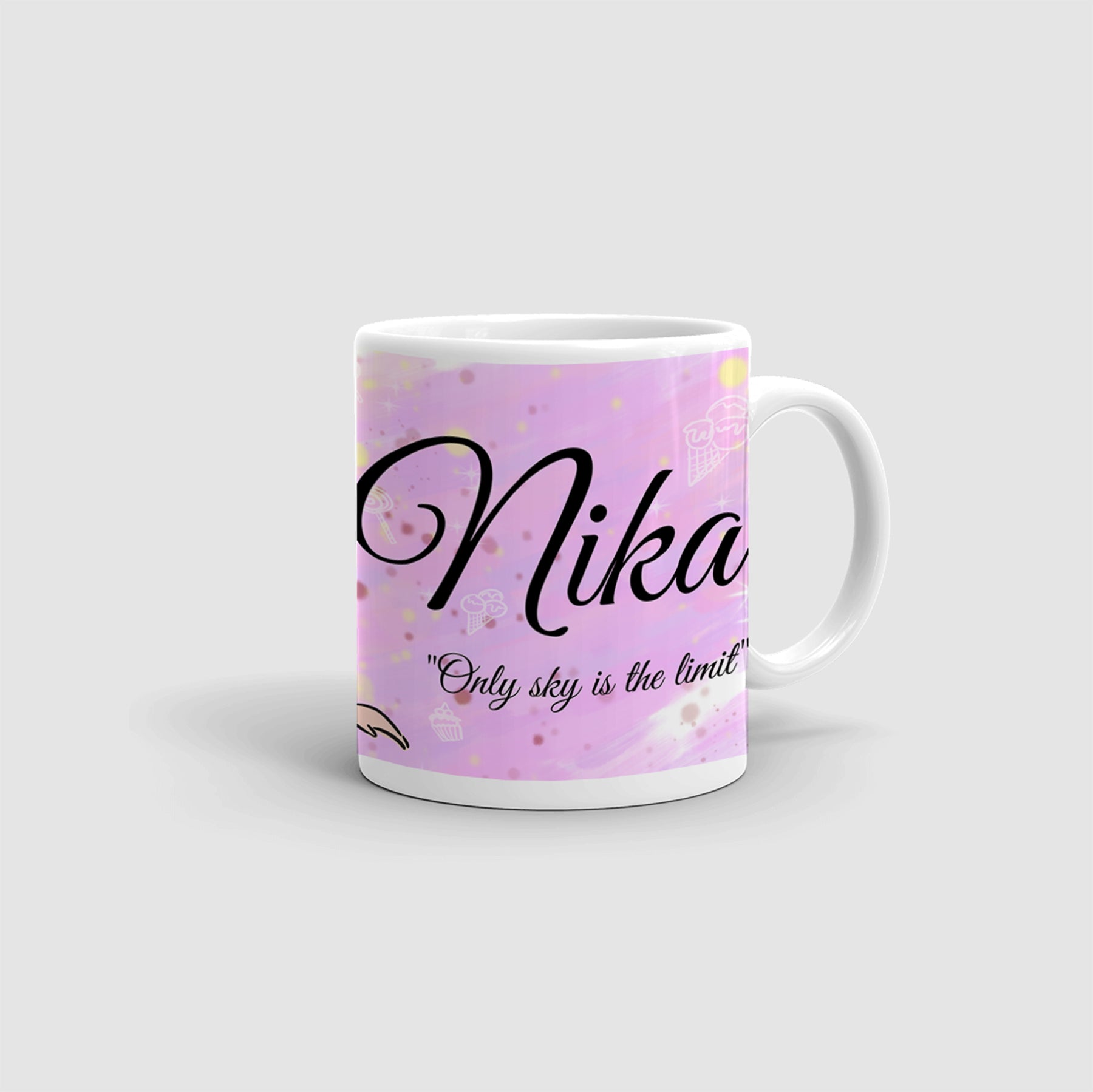 personalizirana šalica, poklon za djecu, žene, suprugu, šalica s printom po želji, vila, poklon šalica za rođendan, šalica za djevojčice