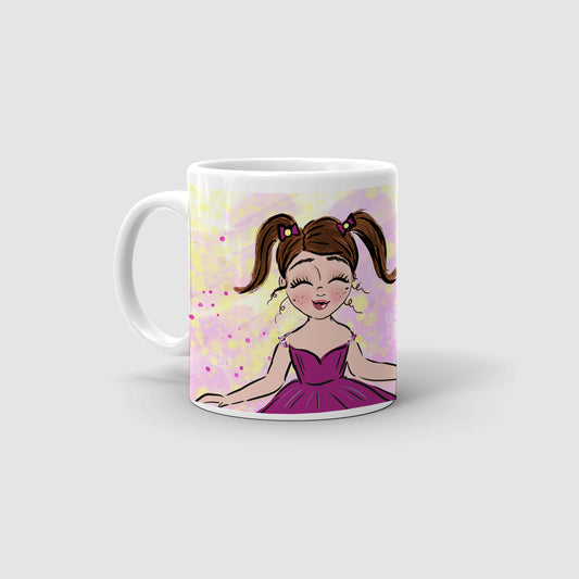 personalizirana šalica, poklon za djecu, žene, suprugu, šalica s printom po želji, vila, poklon šalica za rođendan, šalica za djevojčice